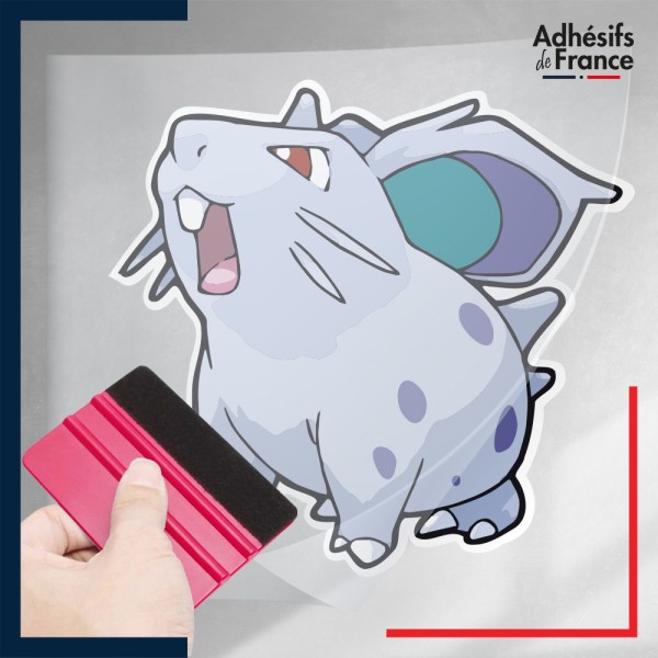 stickers sous film transfert Pokémon Nidoran ♀ (femelle)