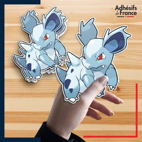 autocollant petit format Pokémon Nidorina