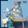 Adhésif grand format Pokémon Nidoqueen