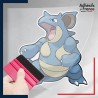 stickers sous film transfert Pokémon Nidoqueen
