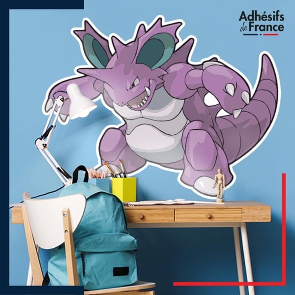 Adhésif grand format Pokémon Nidoking