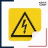 sticker autocollant danger électrique