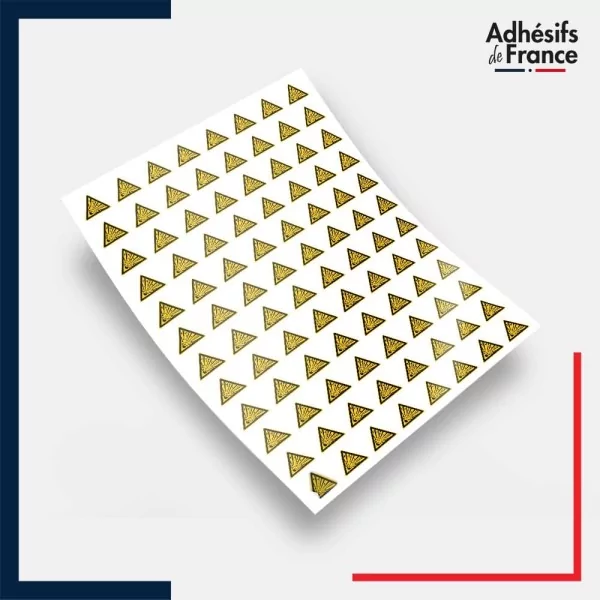 Planche de 96 pictogrammes norme iso 7010 matières explosives