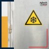 adhésif norme iso 7010 danger basses températures