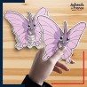 autocollant petit format Pokémon Aéromite