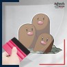 stickers sous film transfert Pokémon Triopikeur