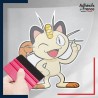 stickers sous film transfert Pokémon Miaouss