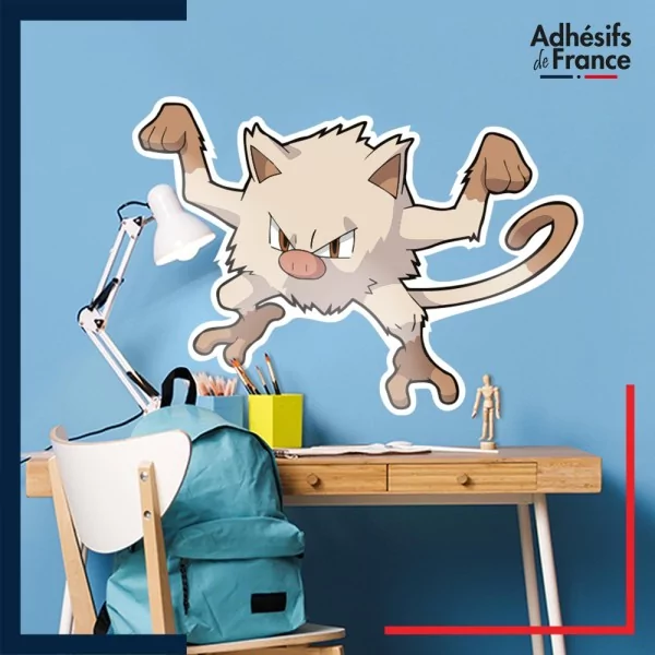 Adhésif grand format Pokémon Férosinge