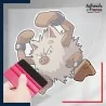 stickers sous film transfert Pokémon Colossinge