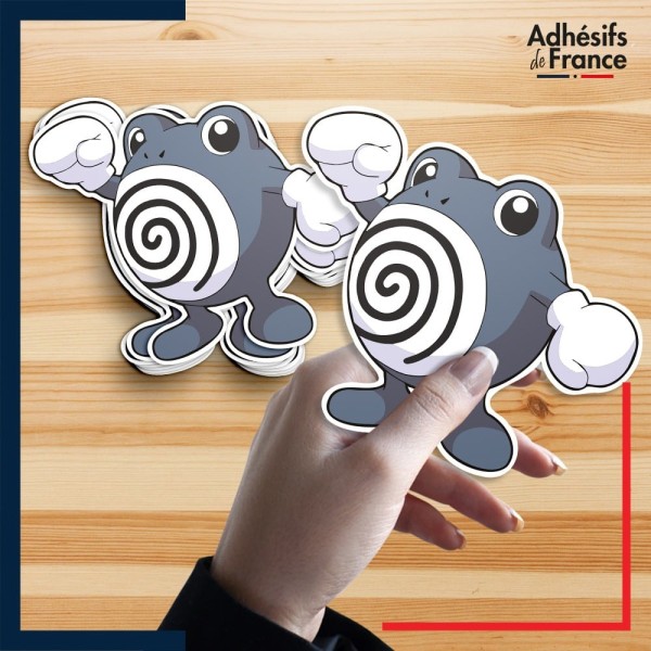 autocollant petit format Pokémon Têtarte