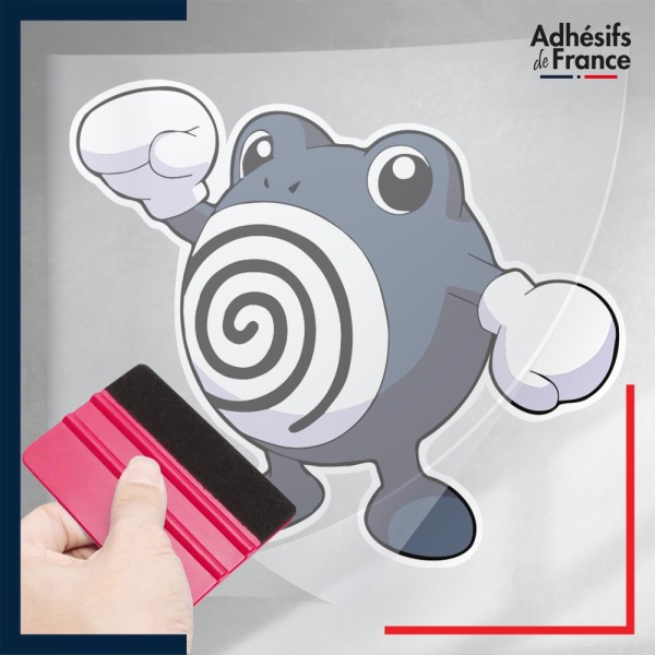 stickers sous film transfert Pokémon Têtarte