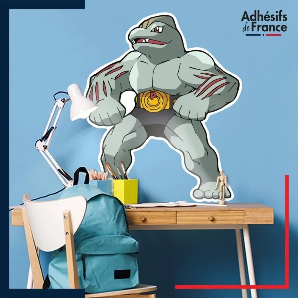 Adhésif grand format Pokémon Machopeur