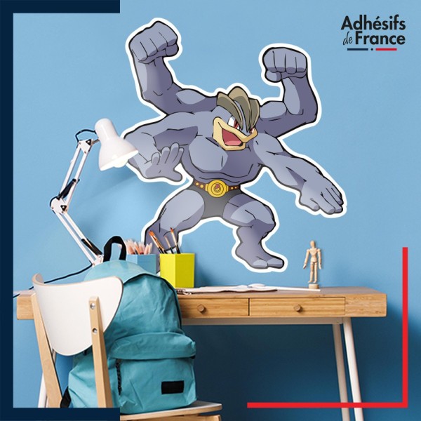 Adhésif grand format Pokémon Mackogneur