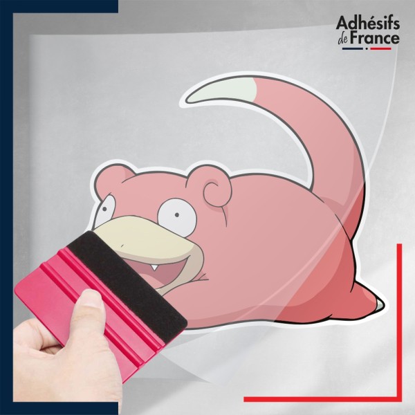 stickers sous film transfert Pokémon Ramoloss