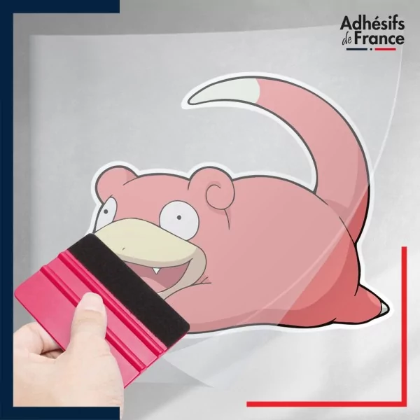 stickers sous film transfert Pokémon Ramoloss