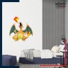 Adhésif grand format Pokémon Dracaufeu