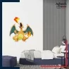 Adhésif grand format Pokémon Dracaufeu