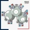 Sticker Pokémon Magnéton