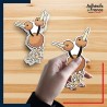 autocollant petit format Pokémon Doduo