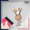 stickers sous film transfert Pokémon Doduo