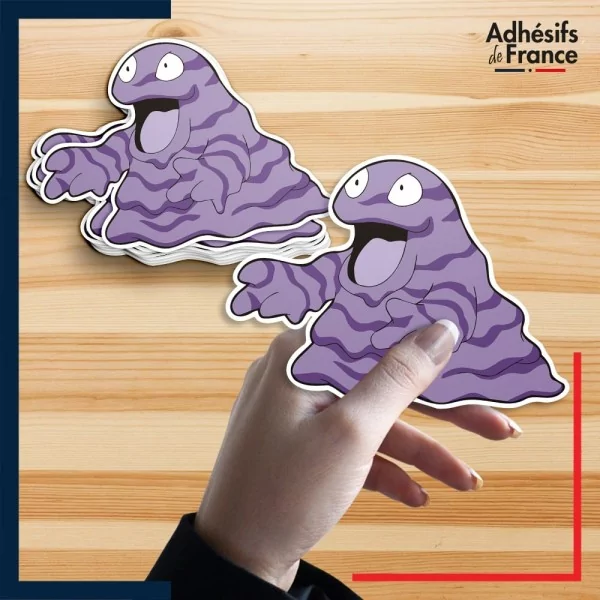 autocollant petit format Pokémon Tadmorv