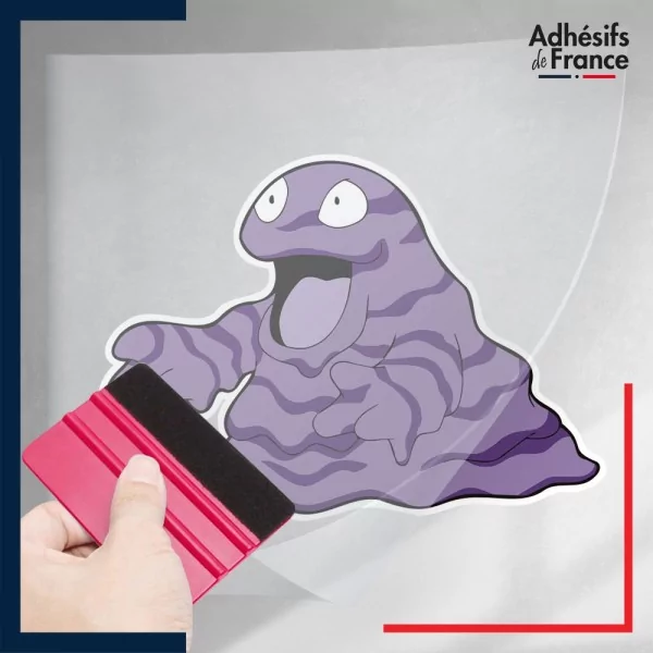 stickers sous film transfert Pokémon Tadmorv