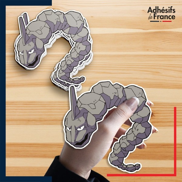 autocollant petit format Pokémon Onix