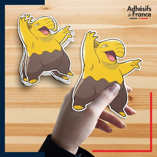 autocollant petit format Pokémon Onix