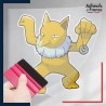 stickers sous film transfert Pokémon Hypnomade