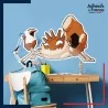 Adhésif grand format Pokémon Krabboss