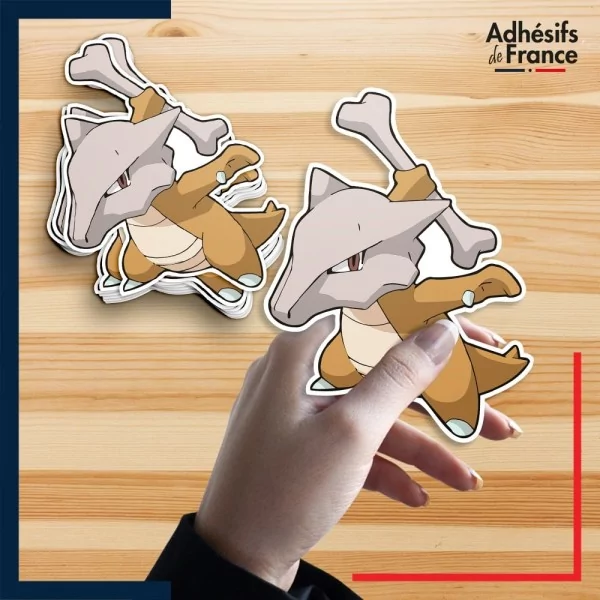 autocollant petit format Pokémon Ossatueur