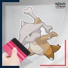 stickers sous film transfert Pokémon Ossatueur