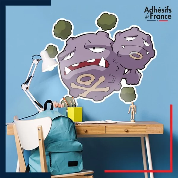 Adhésif grand format Pokémon Smogogo