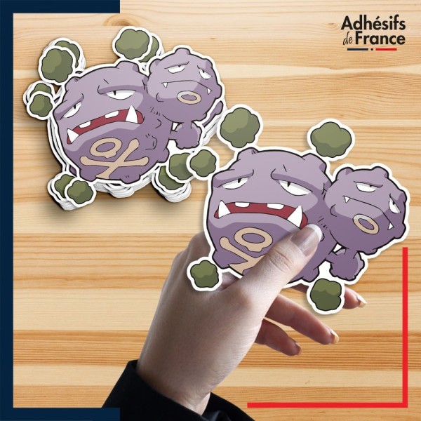 autocollant petit format Pokémon Smogogo
