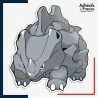 Sticker Pokémon Rhinocorne