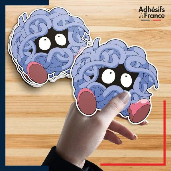 autocollant petit format Pokémon Saquedeneu