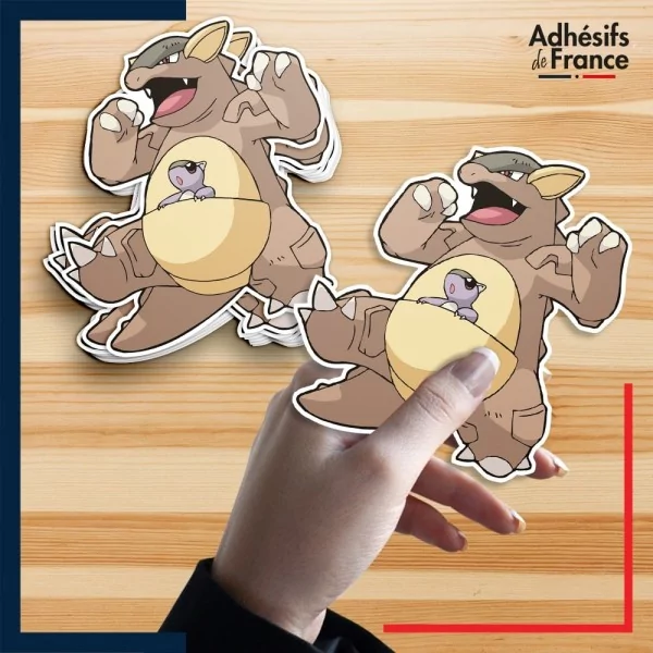 autocollant petit format Pokémon Kangourex