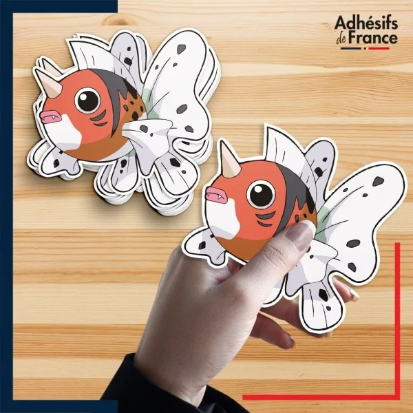 autocollant petit format Pokémon Poissoroy