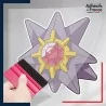 stickers sous film transfert Pokémon Staross