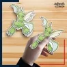 autocollant petit format Pokémon Insécateur