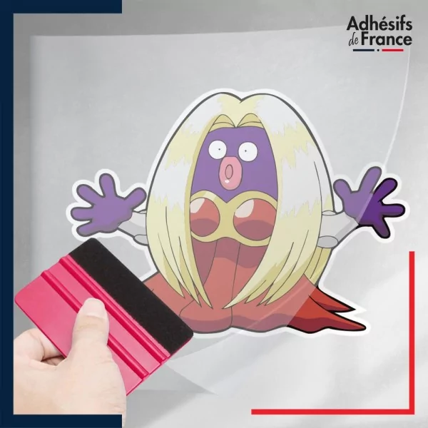 stickers sous film transfert Pokémon Lippoutou