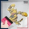 stickers sous film transfert Pokémon Elektek