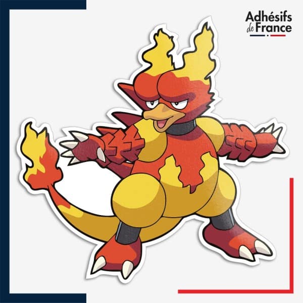 Sticker Pokémon Magmar