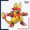 Sticker Pokémon Magmar