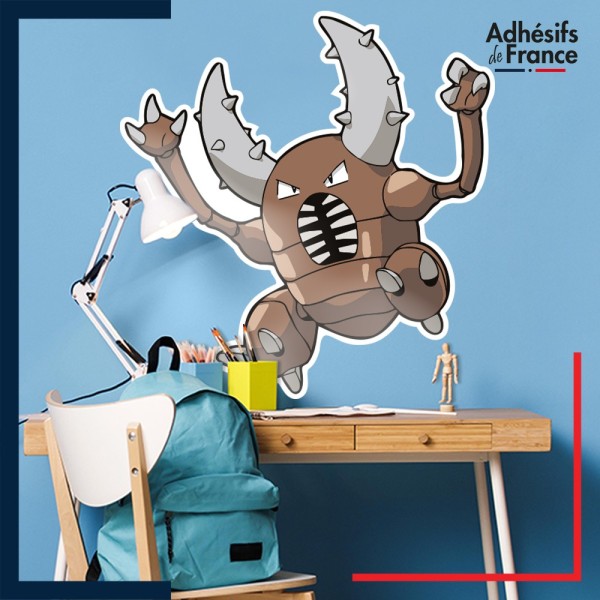 Adhésif grand format Pokémon Scarabrute