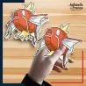 autocollant petit format Pokémon Magicarpe