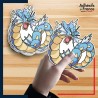 autocollant petit format Pokémon Léviator