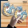 autocollant petit format Pokémon Léviator