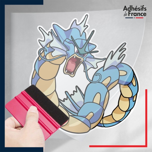 stickers sous film transfert Pokémon Léviator