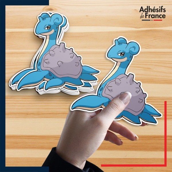autocollant petit format Pokémon Lokhlass